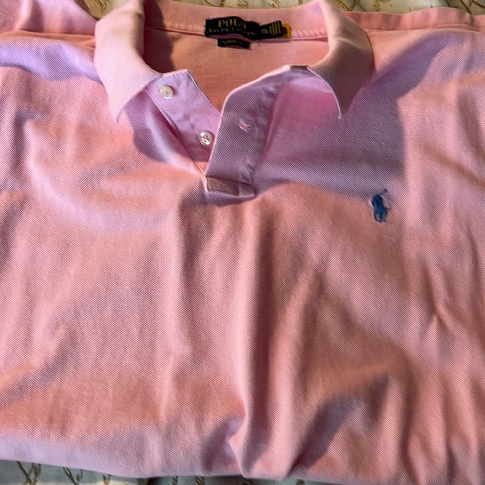 Pink Men’s Polo!